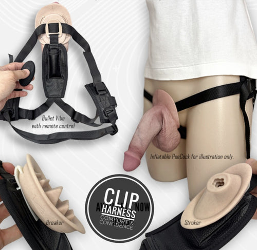 Clip Harness - Inflatable Peecock