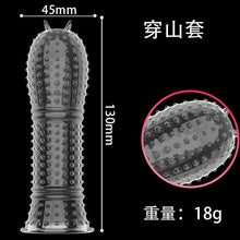 Laden Sie das Bild in den Galerie-Viewer, Sleeve - Male Enlargement Penis Extender - Reusable Condom Enhancer Erection Penis