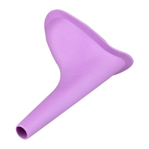 Urinal Outdoor Portable Urinal Funnel Soft Silicone Urination Device Toilet Stand Up & Pee