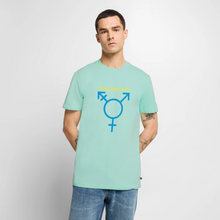 Laden Sie das Bild in den Galerie-Viewer, TRANS HUMAN T-SHIRT - Mint 