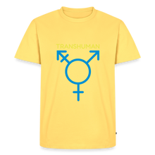 Laden Sie das Bild in den Galerie-Viewer, TRANS HUMAN T-SHIRT - Pastellgelb