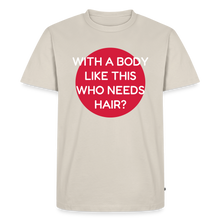 Laden Sie das Bild in den Galerie-Viewer, T-SHIRT "BODY &amp; HAIR" - Beige