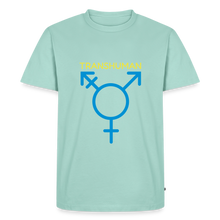 Laden Sie das Bild in den Galerie-Viewer, TRANS HUMAN T-SHIRT - Mint 