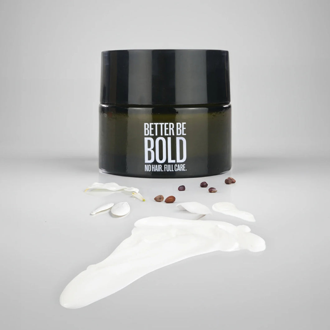 mattierende Glatzencreme kaufen

Pflege für Glatze gegen Glanz

Kopfhautpflege nach Rasur

Glatzenpflege Naturkosmetik

vegane Glatzencreme ohne Mikroplastik

Rasurpflege Glatze Männer

Creme für empfindliche Kopfhaut

Glatze richtig pflegen

Glatzencreme mit natürlichen Inhaltsstoffen

Glatze mattieren ohne zu fetten