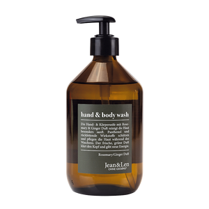 Jean&Len - Hand & BODY Wash - vegan