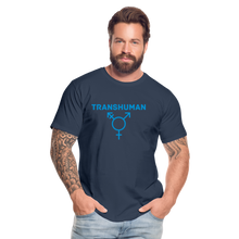 Load image into Gallery viewer, TRANS HUMAN T-SHIRT - Navy