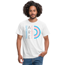 Load image into Gallery viewer, TRANSRIGHTS T-Shirt - weiß
