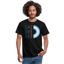Load image into Gallery viewer, TRANSRIGHTS T-Shirt - Schwarz