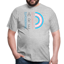 Load image into Gallery viewer, TRANSRIGHTS T-Shirt - Grau meliert