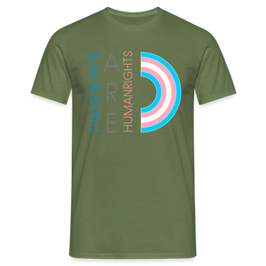 TRANSRIGHTS T-Shirt - Militärgrün