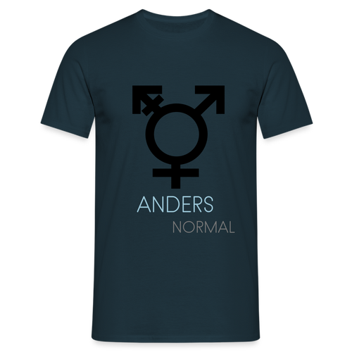 ANDERS NORMAL T-Shirt - Navy