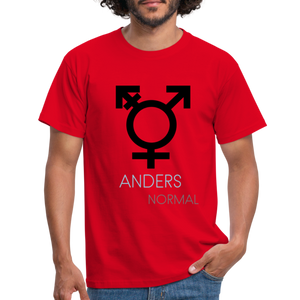 ANDERS NORMAL T-Shirt - Rot