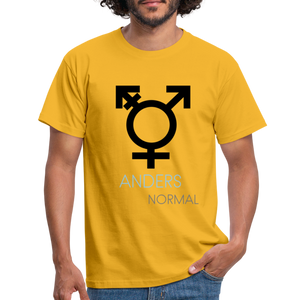 ANDERS NORMAL T-Shirt - Gelb