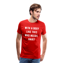 Load image into Gallery viewer, T-SHIRT &quot;BODY &amp; HAIR&quot; - Rot