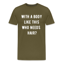 Load image into Gallery viewer, T-SHIRT &quot;BODY &amp; HAIR&quot; - Khaki