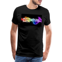 Laden Sie das Bild in den Galerie-Viewer, Respect pronouns T-Shirt - Schwarz