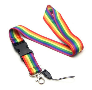 Regenbogen Schlüsselband - Rainbow Lanyard