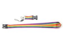 Laden Sie das Bild in den Galerie-Viewer, Regenbogen Schlüsselband - Rainbow Lanyard