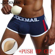 Load image into Gallery viewer, JOCKMAIL Bulge mens boxers - Push up cup