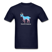 Load image into Gallery viewer, Transgendeer Design Pride Lgbt Gay Lesbian T Shirts Elk Deer Graphic Men Tshirts High Quality Clothing Shirt Cotton Loose