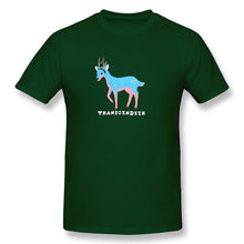 Load image into Gallery viewer, Transgendeer Design Pride Lgbt Gay Lesbian T Shirts Elk Deer Graphic Men Tshirts High Quality Clothing Shirt Cotton Loose