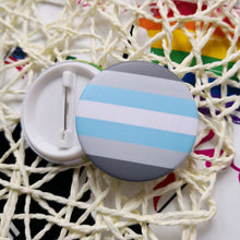 Laden Sie das Bild in den Galerie-Viewer, LGBT pins Transgender Pride Rainbow Gay Intersex Asexual Pride lapel pins Love is Bisexual Pansexual pins panromantic tin badge