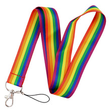 Laden Sie das Bild in den Galerie-Viewer, Gay Pride Pin Intersex Pride Asexual Pride Bisexual Pansexual Genderqueer Transgender Lanyard Keychain Neck Straps Accessories