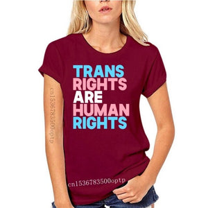 New Transgender LGBTQ Pride-Men's T-Shirt-Black Human Rights Shirt Trans Right are