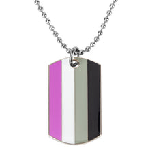 Laden Sie das Bild in den Galerie-Viewer, Transgender Rainbow Pansexual pride Genderqueer pride Asexual Pendant Necklace Rainbow Heart Necklace For Women Jewelry