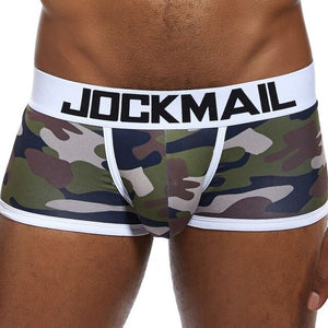 New underpants men - Camouflage printed silk briefs